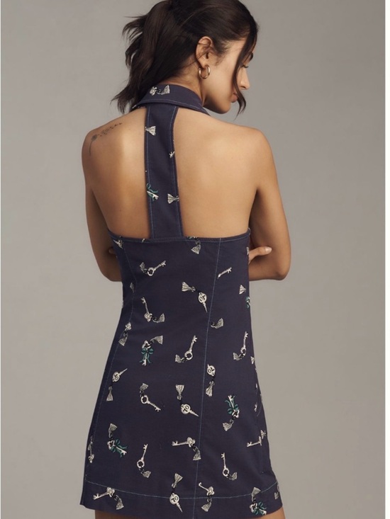 Anthropologie Dresses & Skirts - Anthropologie The Amelia Collared Mini Dress Sz M XL Maeve summer vacation comfy